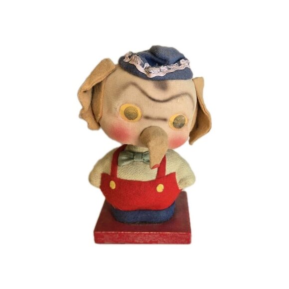 Vintage Toy Pig Winking Nodder Bobble Head Collectable Toy Stamped Japan - Picture 3 of 3